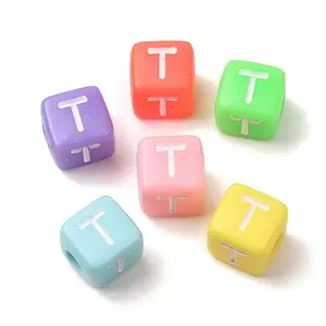 Opaque Acrylic European Beads