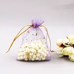 Rectangle Organza Drawstring Bags