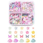 40G 4 Styles Plastic Cabochons