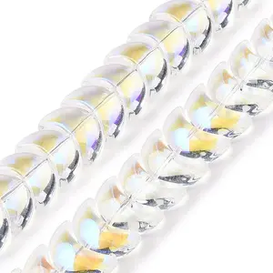 Electroplate Glass Beads Strands