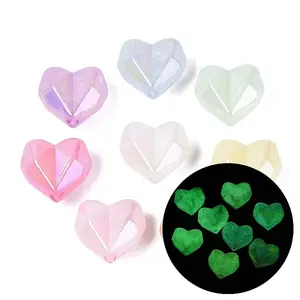 Luminous Opaque UV Plating Acrylic Beads
