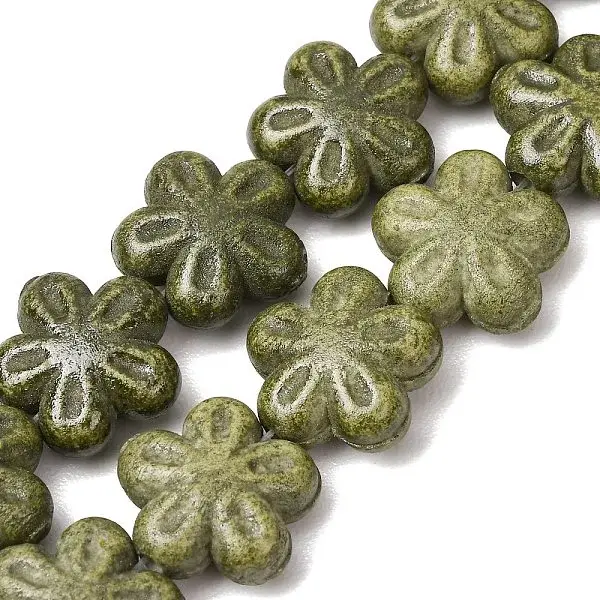 Vintage Handmade Porcelain Beads