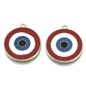 Alloy Enamel Pendants