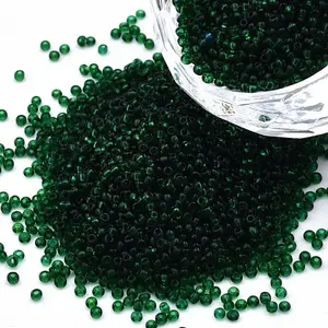15/0 Transparent Czech Glass Seed Beads