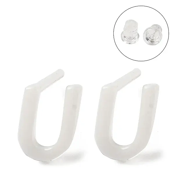 Hypoallergenic Bioceramics Zirconia Ceramic Stud Earrings