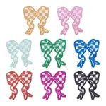8Pcs 8 Colors Polyester Clothing Patches