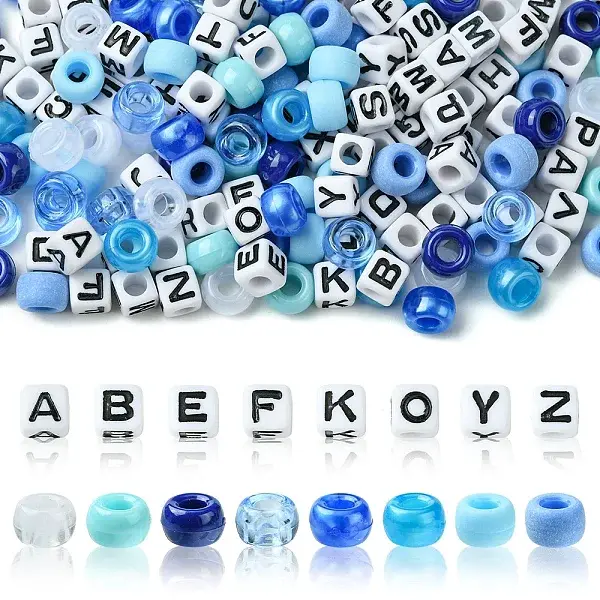Transparent & Opaque Acrylic Beads