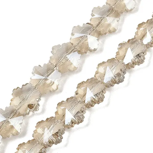 Electroplate Glass Beads Strands