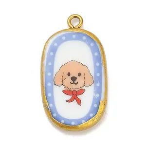 Printed Porcelain Pendants