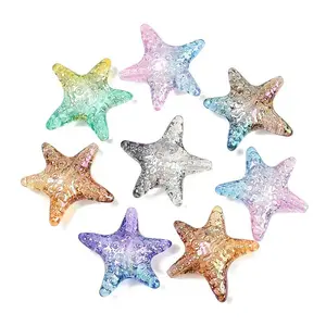 UV Plating Transparent Acrylic Beads