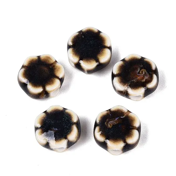 Vintage Handmade Porcelain Beads
