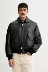 Kenzo Kožená bunda Kenzo