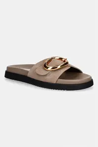 Steve Madden pantofle dámské semišové Mistify