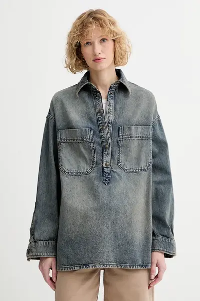 Zadig&Voltaire mikina dámska rifľová