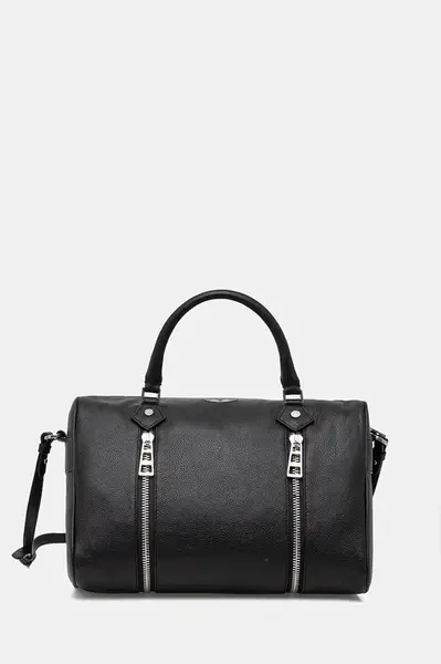 Zadig&Voltaire Kožená kabelka ZADIG&VOLTAIRE SUNNY MEDIUM GRAINED LEATHER