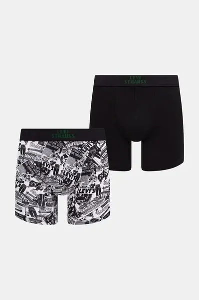 Levi's boxerky pánské bavlněné s elastanem 2-pack