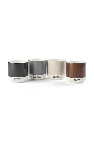 Pantone sada hrnčekov vyrobená z porcelánu