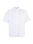 Lyle & Scott Big&Tall Košeľa  žltá / čierna / biela