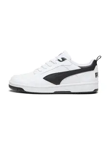 PUMA Nízke tenisky 'Rebound V6'  čierna / biela