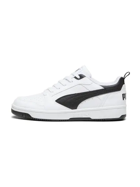 PUMA Nízke tenisky 'Rebound V6'  čierna / biela