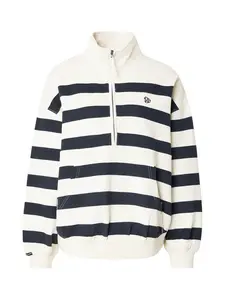 Superdry & Co Mikina 'STUDIOS'  námornícka modrá / biela