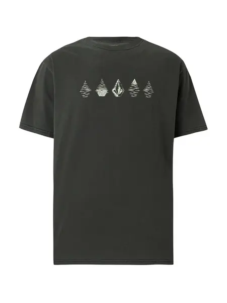 Volcom Tričko 'LUNAR PHASES'  čierna / biela