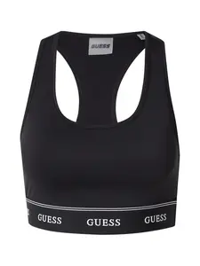 GUESS Top 'Alba'  čierna / biela