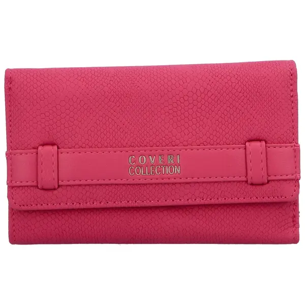 Dámská peněženka fuchsiová - Coveri Steilo