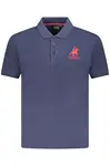 Pánské modré polo triko