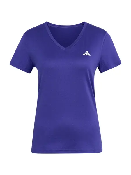 ADIDAS PERFORMANCE Funkčné tričko 'Essentials'  modrofialová / biela