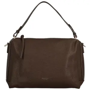 Dámská kabelka do ruky tmavě hnědá - DIANA & CO Ayato