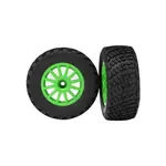 Traxxas kolo 2.2/3.0", disk Rally zelený, pneu Gravel (2)