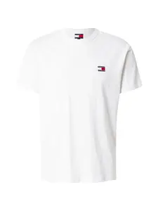 Tommy Jeans Tričko 'Tommy Badge'  biela