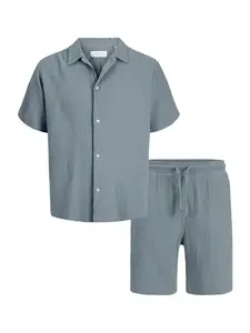 Jack & Jones Plus Tepláková súprava 'JORNANTUCKET'  modrosivá