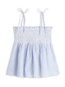 TOMMY HILFIGER Top  svetlomodrá / biela