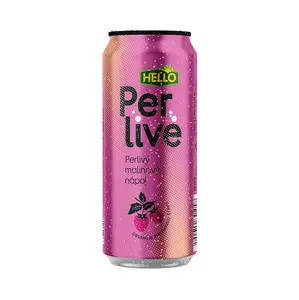 HELLO Perlivé malina 330 ml x 12 kusů