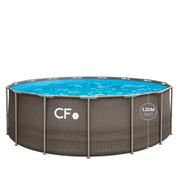 Bazén CF FRAME ratan - 457 x 132 cm