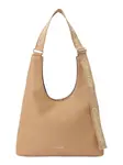 Calvin Klein Kabelka na rameno 'Logo Strap Shoulder'  svetlohnedá
