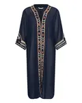 Cream Kimono 'CRBeti'  béžová / námornícka modrá / hnedá