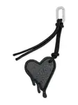 AllSaints Prívesky na kľúče 'HEART'  čierna