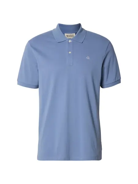 SCOTCH & SODA Tričko 'SEASONAL CORE'  modrosivá