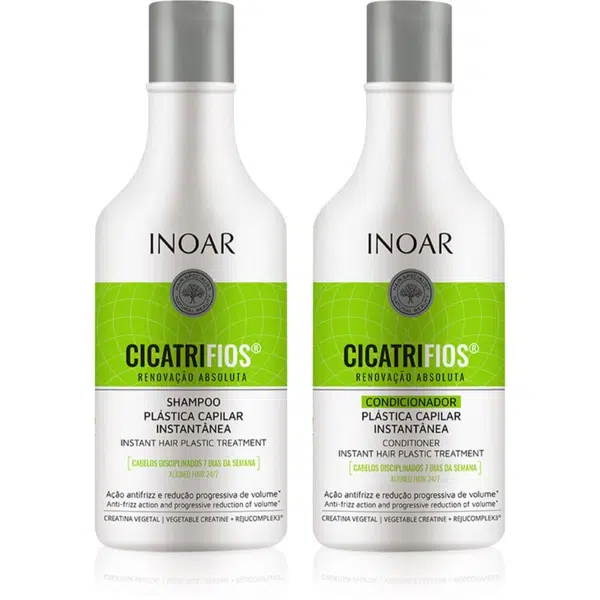 INOAR CicatriFios sada pro poškozené a křehké vlasy 2x250 ml