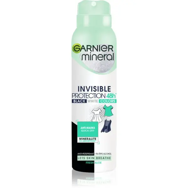 Garnier Mineral Invisible antiperspirant ve spreji 150 ml