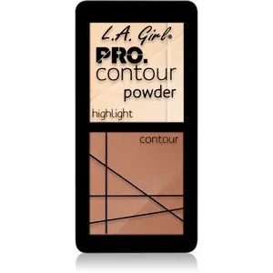 L.A. Girl Cosmetics PRO. Contour Powder konturovací paletka odstín Light 5.6 g