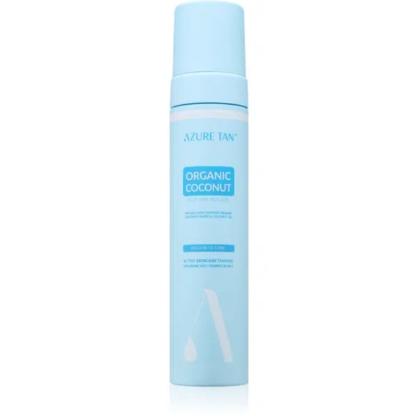 Azure Tan Organic Cocunat samoopalovací pěna odstín 200 ml