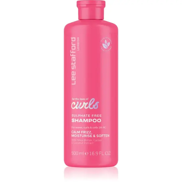 Lee Stafford For The Love Of Curls Shampoo šampon pro vlnité a kudrnaté vlasy 500 ml