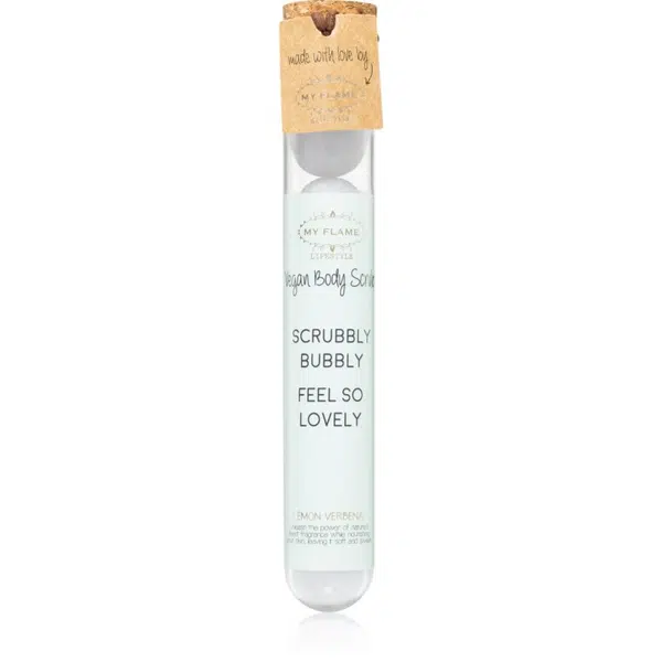 My Flame Lemon Verbena Scrubbly Bubbly Feel So Lovely čisticí tělový peeling 7x0,2 g