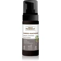 Green Pharmacy Bamboo & Niacinamide Face Foam čisticí pleťová pěna 150 ml