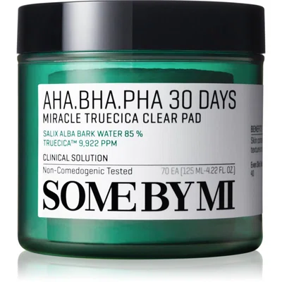Some By Mi AHA∙BHA∙PHA 30 Days Miracle Truecica Clear Pad čisticí tampónky pro problematickou pleť, akné 70 ks