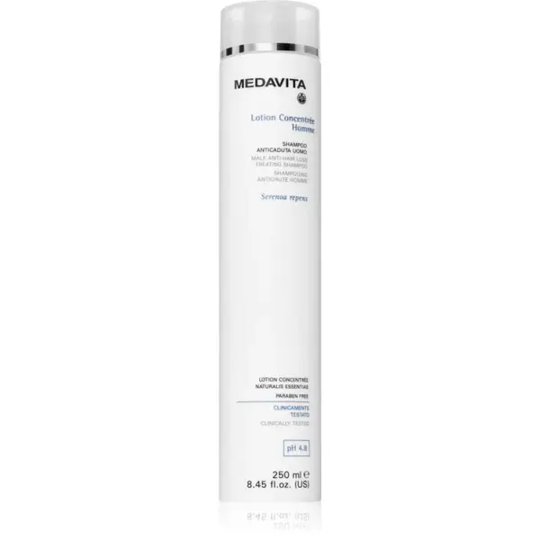 Medavita Lotion Concentree Homme Male Anti-Hair Loss Treating Shampoo šampon proti vypadávání vlasů pro muže 250 ml